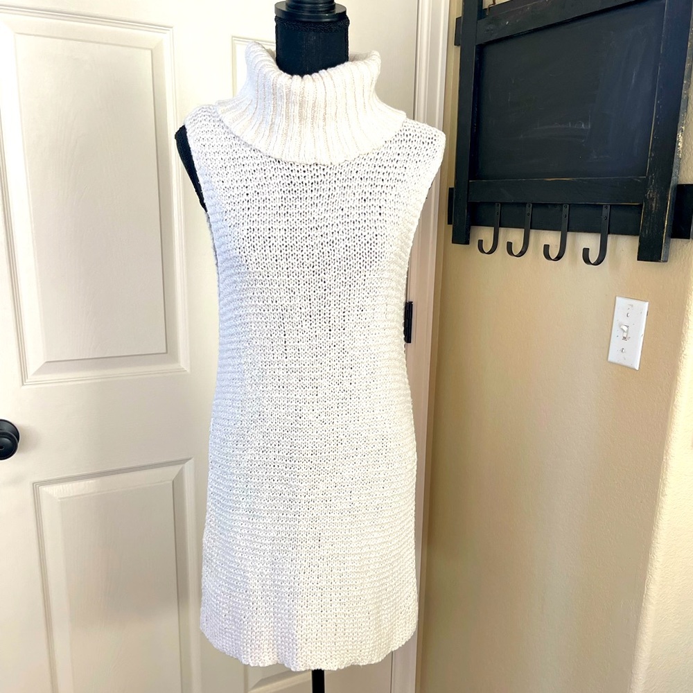 Free People Sleeveless Maxi Sweater Top